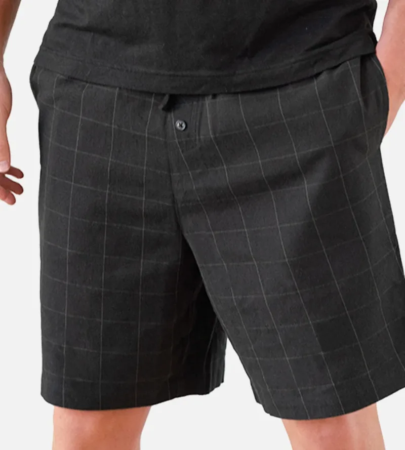 Men's Bamboo Woven Sleep Shorts