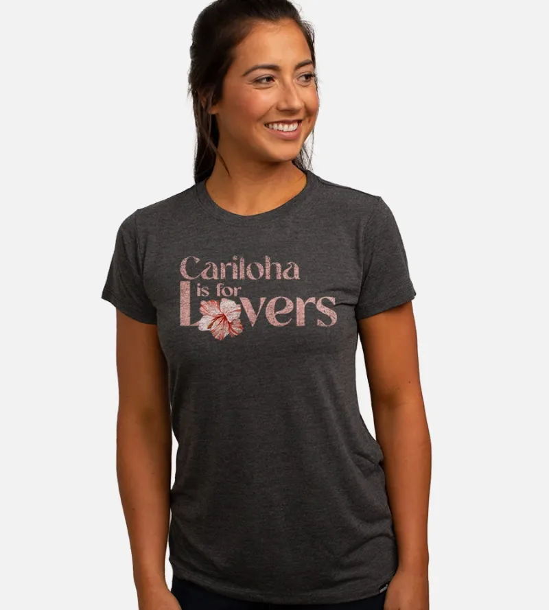 Bamboo Crew Tee - Is For Lovers - Charcoal Heather
