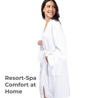 Women’s Bamboo Waffle Knit Robe