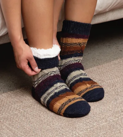Bamboo Softy Socks - Vintage Stripe