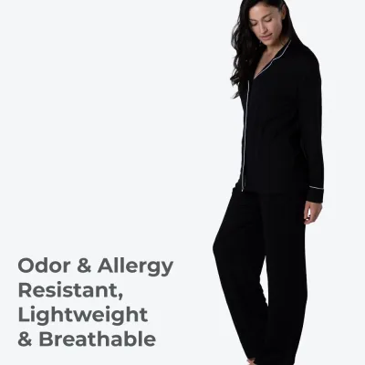 Sleep Set - Long Sleeves & Pants - Black