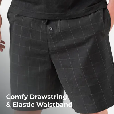 Men's Bamboo Woven Sleep Shorts