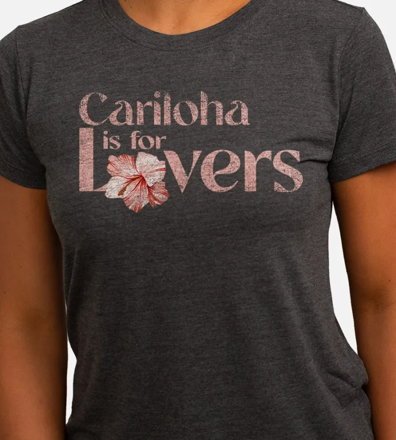 Bamboo Crew Tee - Is For Lovers - Charcoal Heather